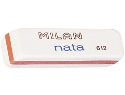 Goma de borrar Milan nata 612
